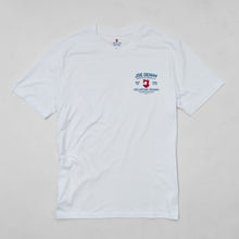 Load image into Gallery viewer, The Classic White Joe Denim DTF Organic T Shirt