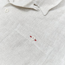 Load image into Gallery viewer, Beswick 02 Putty Linen Bowling Shirt