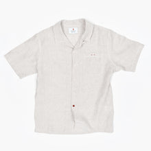 Load image into Gallery viewer, Beswick 02 Putty Linen Bowling Shirt