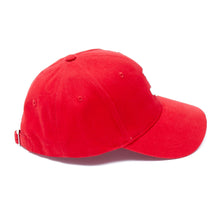 Load image into Gallery viewer, Ruth 07 Red Brushed Cotton 6 Panel Ball Cap