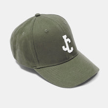 Load image into Gallery viewer, Ruth 10 Khaki Green Brushed Cotton 6 Panel Ball Cap