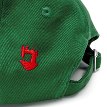 Load image into Gallery viewer, Ruth 09 Grass Green Brushed Cotton 6 Panel Ball Cap