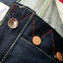 Load image into Gallery viewer, COLLIER 11 Hemp 11.5oz White Selvedge Denim