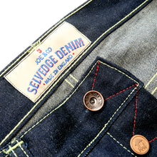 Load image into Gallery viewer, COLLIER 11 Hemp 11.5oz White Selvedge Denim