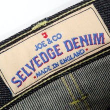 Load image into Gallery viewer, COLLIER 19 Italian Woven Red Line Sanforised Organic Selvedge Denim