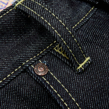 Load image into Gallery viewer, COLLIER 19 Italian Woven Red Line Sanforised Organic Selvedge Denim