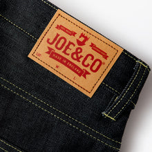 Load image into Gallery viewer, COLLIER 19 Italian Woven Red Line Sanforised Organic Selvedge Denim