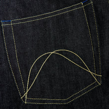 Load image into Gallery viewer, COLLIER 19 Italian Woven Red Line Sanforised Organic Selvedge Denim