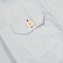 Load image into Gallery viewer, Fulton 8 Luxury 20s/20s Blue Fine Stripe Cotton Shirt