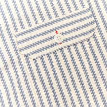 Load image into Gallery viewer, Paxton 54 Cotton Ticking Stripe Over Shirt