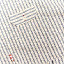 Load image into Gallery viewer, Paxton 54 Cotton Ticking Stripe Over Shirt