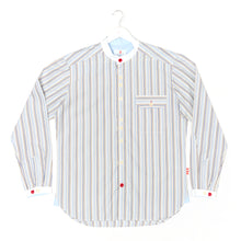 Load image into Gallery viewer, Steptoe 4 Grandad Blue Stripe Shirt