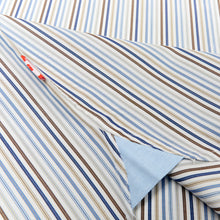 Load image into Gallery viewer, Steptoe 4 Grandad Blue Stripe Shirt