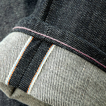 Load image into Gallery viewer, COLLIER 14 Japanese Orange And Blue 140z  Selvedge Denim