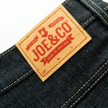 Load image into Gallery viewer, COLLIER 14 Japanese Orange And Blue 140z  Selvedge Denim