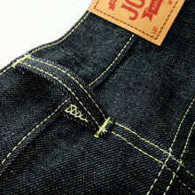 Load image into Gallery viewer, COLLIER 14 Japanese Orange And Blue 140z  Selvedge Denim