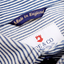 Load image into Gallery viewer, Grafters 3 11oz Yarn Dyed Railroad Stripe Chore Jacket