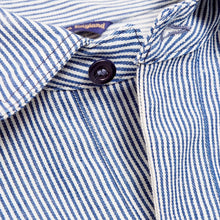 Load image into Gallery viewer, Grafters 3 11oz Yarn Dyed Railroad Stripe Chore Jacket