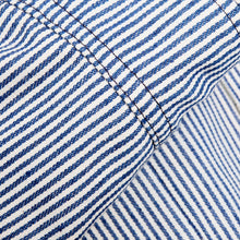 Load image into Gallery viewer, Grafters 3 11oz Yarn Dyed Railroad Stripe Chore Jacket