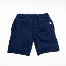 Load image into Gallery viewer, Butler 02 Navy Knitted Supima fine long staple cotton Loopback Shorts