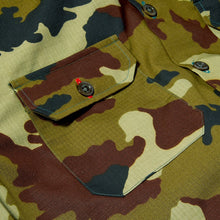 Load image into Gallery viewer, Paxton 26 Water Repellent Ripstop Woodland Camo Over Shirt