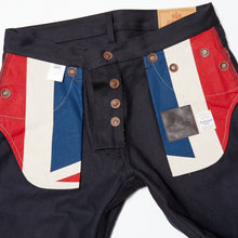 Load image into Gallery viewer, Collier 06 'The Joe Black' 15oz Italian Red Line Selvedge Jet Black Denim