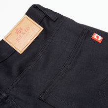 Load image into Gallery viewer, Collier 06 'The Joe Black' 15oz Italian Red Line Selvedge Jet Black Denim