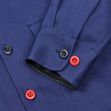 Load image into Gallery viewer, Arkwright 05 Navy Cotton Twill Over Shirt