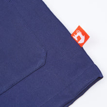 Load image into Gallery viewer, Arkwright 05 Navy Cotton Twill Over Shirt