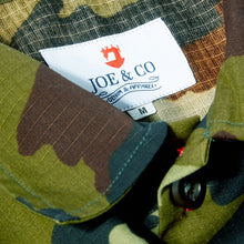 Load image into Gallery viewer, Paxton 26 Water Repellent Ripstop Woodland Camo Over Shirt