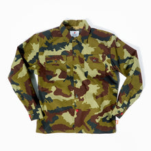 Load image into Gallery viewer, Paxton 26 Water Repellent Ripstop Woodland Camo Over Shirt