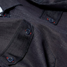 Load image into Gallery viewer, Arkwright 09 Indigo Dipped Cotton & Linen Mix Over Shirt