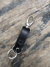 Load image into Gallery viewer, Veg tanned leather key ring