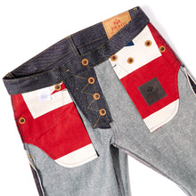 Load image into Gallery viewer, Collier 03 15oz Japanese Red Line Neppy Selvedge Denim
