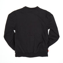 Load image into Gallery viewer, Val 03 Jet Black Knitted Loopback Cardigan