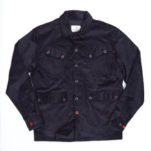 Load image into Gallery viewer, Arkwright 24 Dark Navy Corduroy Over Shirt