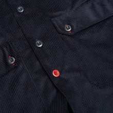 Load image into Gallery viewer, Arkwright 24 Dark Navy Corduroy Over Shirt
