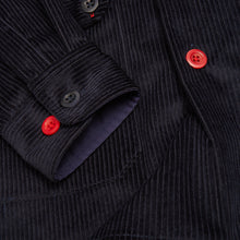 Load image into Gallery viewer, Arkwright 24 Dark Navy Corduroy Over Shirt