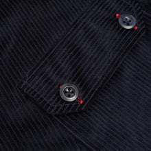 Load image into Gallery viewer, Arkwright 24 Dark Navy Corduroy Over Shirt