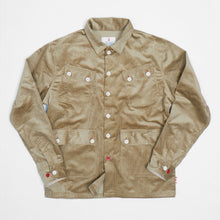 Load image into Gallery viewer, Arkwright 22 Camel Irregular Corduroy Over Shirt