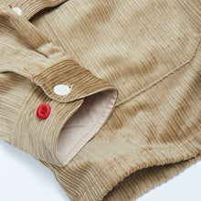 Load image into Gallery viewer, Arkwright 22 Camel Irregular Corduroy Over Shirt