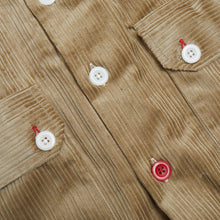 Load image into Gallery viewer, Arkwright 22 Camel Irregular Corduroy Over Shirt
