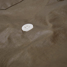 Load image into Gallery viewer, Arkwright 19 Water Repellent Wax Coated Dark Olive Cotton Over Shirt