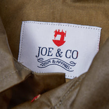 Load image into Gallery viewer, Arkwright 19 Water Repellent Wax Coated Dark Olive Cotton Over Shirt