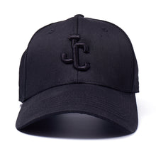 Load image into Gallery viewer, Ruth 06 Black On Black 6 panel ball cap