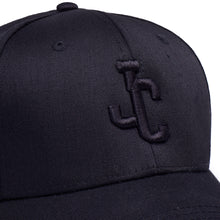 Load image into Gallery viewer, Ruth 06 Black On Black 6 panel ball cap