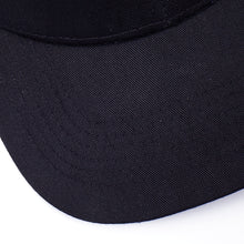 Load image into Gallery viewer, Ruth 06 Black On Black 6 panel ball cap
