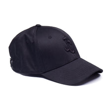 Load image into Gallery viewer, Ruth 06 Black On Black 6 panel ball cap