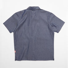 Load image into Gallery viewer, Camp 05 Bowling Short Sleeve 6oz Cotton Chambray Bowling Shirt