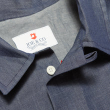 Load image into Gallery viewer, Camp 05 Bowling Short Sleeve 6oz Cotton Chambray Bowling Shirt